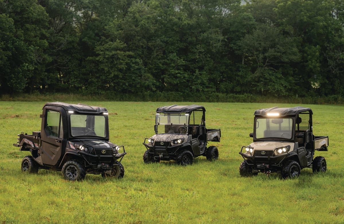 Kubota RVT-X Lineup